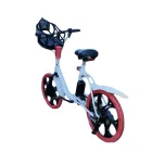 Carbon 20" Elektromos városi kerékpár kosárral GBR-11