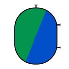 Hakutatz Chroma Key - Összecsukható háttér zöld/kék 150cm*100cm MOUJ-062