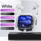 AirMaximo – Fehér vezeték nélküli fülhallgató, kijelzős töltőtokkal MBT-210