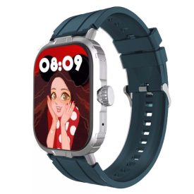   NovaTime szürkéskék Okosóra - Egészségfigyelő Bluetooth, sport, pulzusszám, véroxigén, több funkció WLM-133