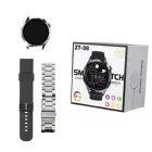 ZTfit ZT-08 Ezüst okosóra szilikon és fém szíjjal PRG-214