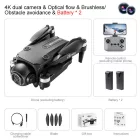 i5 PRO drón – 4K dupla kamera - 2 akkumulátorral HOM-301