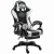 Likeregal 920 gamer szék lábtartóval, masszázs funkcióval, fehér