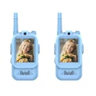 Videós walkie-talkie HD kamerával és hangváltó funkcióval, kék
