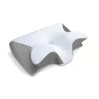 Ergonomikus Memóriahabos Nyak- és Válltámasztó Párna – Kétoldalas Kialakítással - 62*37*8/12cm