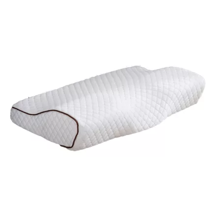 CoolCloud prémium memóriahabos pillangó párna – ergonomikus nyaktámasz,  60*33*10/12cm 