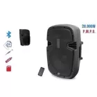 Brit&Club W6008 Hordozható akkumulátoros Bluetooth hangfal, beépített led, mikrofonnal SC3-CW762