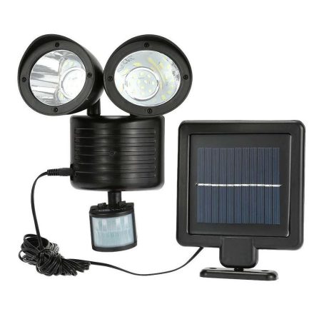 Prolight Dupla mozgásérzékelős szolár világítás - Automatikusan működésbe lép, ha érzékeli a sötétedést! PRL-C23729