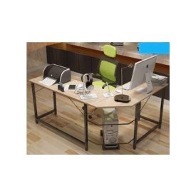   Homeland Számítógépes sarokasztal - világos (SZ-SW110GY)