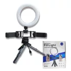 Prolight Selfi LED lámpa  tripod állvánnyal  kábelbe épített távirányítóval PRL-C23753