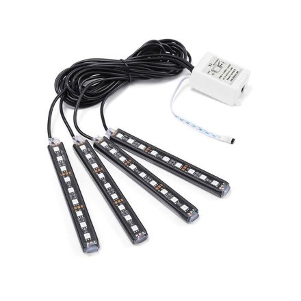 FastLine LED lábtér világítás autóba - színes , távirányítós NTS-CW763