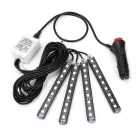 FastLine LED lábtér világítás autóba - színes , távirányítós NTS-CW763