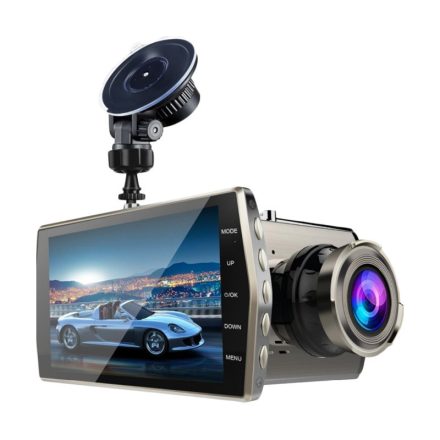 RVN V5 autóskamera kettős objektívvel és HD kijelzővel  CH-SW133