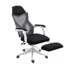 Helo Gamer szék lábtartóval fehér (HO-SW110FH)