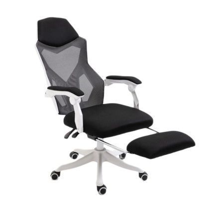 Helo Gamer szék lábtartóval fehér (HO-SW110FH)
