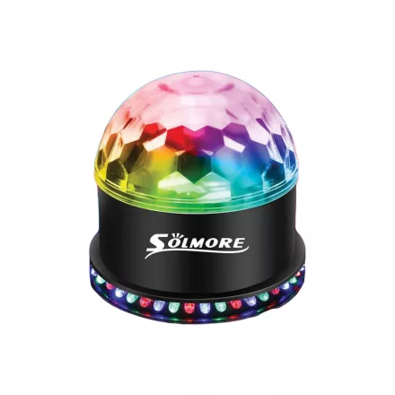 Solmore LED Disco Ball – RGB Party Fény Távirányítóval VAN-004