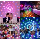 Solmore LED Disco Ball – RGB Party Fény Távirányítóval VAN-004