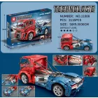 Reobrix Iron Knight kamion építőkészlet 2 távirányítóval VAN-066