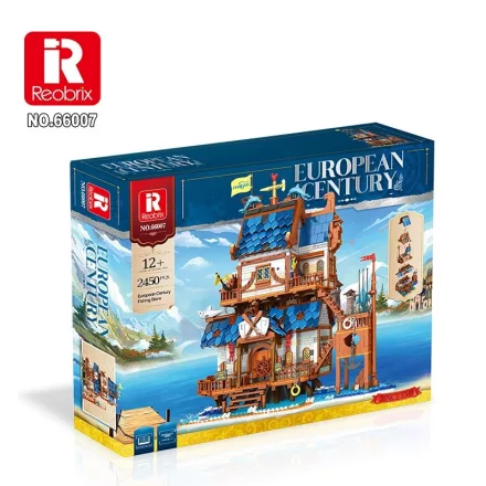 Reobrix Középkori halászház építőkészlet (2450 darabos)