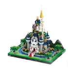 Balody Álomvár építőkocka játékkészlet – 1165 db Mikrotégla, Mini Architecture modell