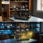 Reobrix Black Pearl Kalózhajó Építőkészlet (4304 Darab)