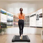 Sperax Rezgő Funkciós Sétapad – Bluetooth, APP, Távirányító – 0,3–6 km/h