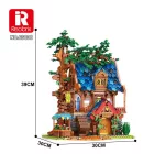 Reobrix 66008 Tree House – Középkori városi lombház építőkészlet (2566 db)