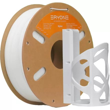 Eryone Nylon fehér Filament – 1,75 mm ±0,03 mm (1 kg)