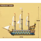 Reobrix - Royal Fleet Sun – Kalózhajó építőjáték (3162 db)