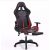 Sintact Gamer szék Piros-Fekete Lábtartóval (SG-SW110PI)