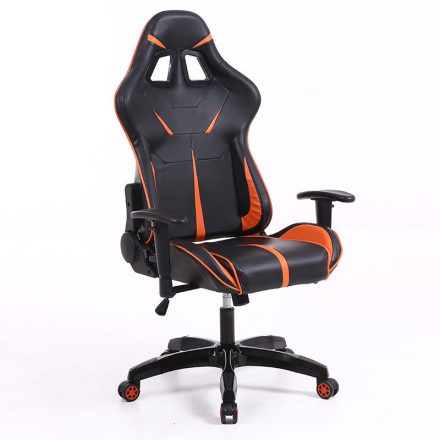 Sintact Gamer szék Narancs-Fekete lábtartónélkül (SG-SW110NK)