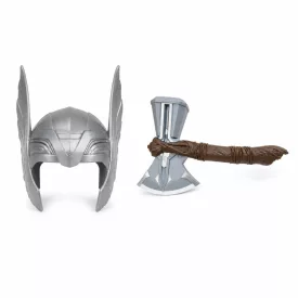   Thor viking jelmezszett szárnyas sisakkal és világító játékbaltával, 2 részes