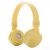 Liro bk05 fejhallgató sárga NZH-CW827