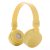 Liro bk05 fejhallgató sárga NZH-CW827