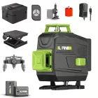 LFINE 3D/4D 360° Önszintező Lézeres Szintező Készülék – 12/16 Vonalas, Távirányítós
