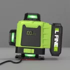 LFINE 3D/4D 360° Önszintező Lézeres Szintező Készülék – 12/16 Vonalas, Távirányítós