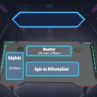 Apollon R5 Beépített ledes Gamer asztal (AP-SW110R5)