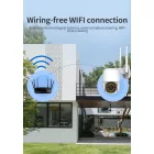 Watchlime Okos wifi IP kamera Fehér EC101-X15 (360' Wifi cloud) JRK-CW80