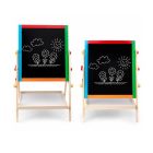 Állítható Magasságú Gyermek Rajztábla - Kétoldalú Mágneses Fa Tábla DAMN-MD209