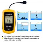 Fish Finder LCD kijelzős hordozható halradar STH-T432R36