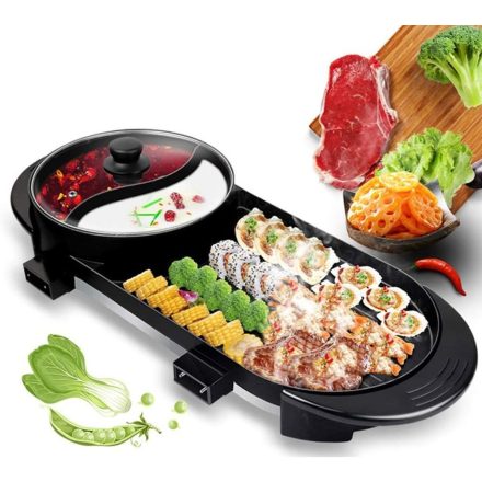 Cabinahome Asztali Grill sütőlap NDG-DE658