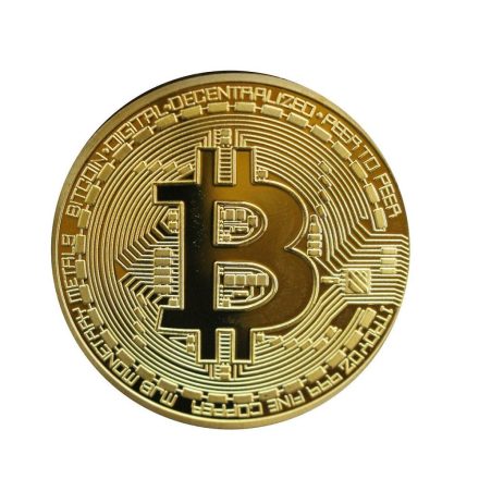 Bitcoin dekorációs érme RAM-MD134