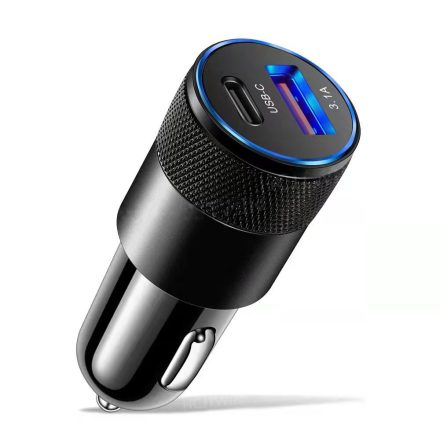 USB-C autós töltő adapter
