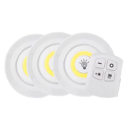 Led világítás távírányítóval 3 részes CAIP-205