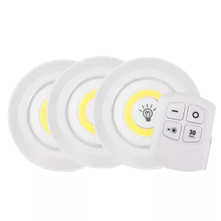 Led világítás távírányítóval 3 részes CAIP-205