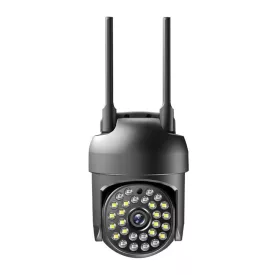   Prémium Iview Wifi ip FULL HD biztonsági kamera fekete FCZE-1001