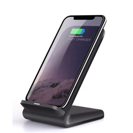 Qi Wireless hálózati töltő (Fast Charge) 15W KM-03