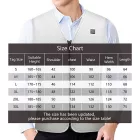 Amaz Lux fehér unisex fűthető mellény EU/M