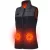 Amaz (Szürke,Fekete) Magasnyakú füthető mellény Unisex EU/M
