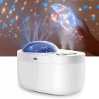 1000 ml dupla fújós párásító+laser shower fehér
